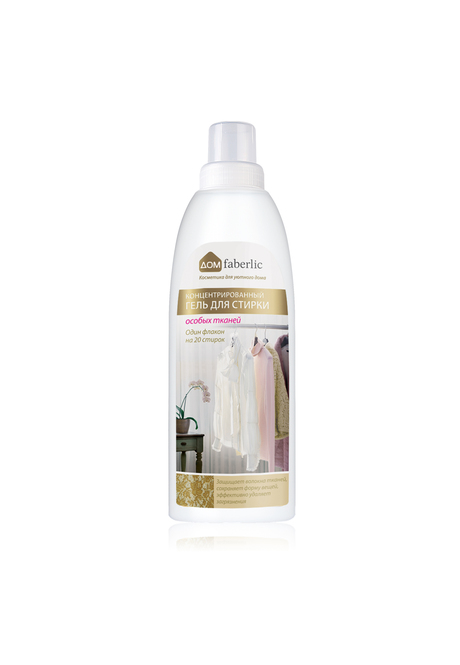 

Концентрированный гель для стирки особых тканей


